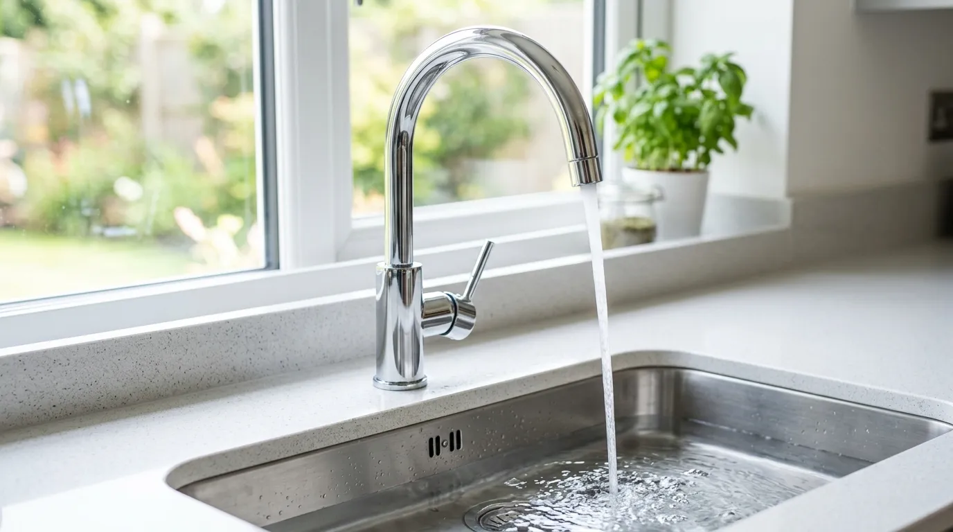 Local Plumbing Master Pros same day plumber fixing a faucet in Angleton, TX
